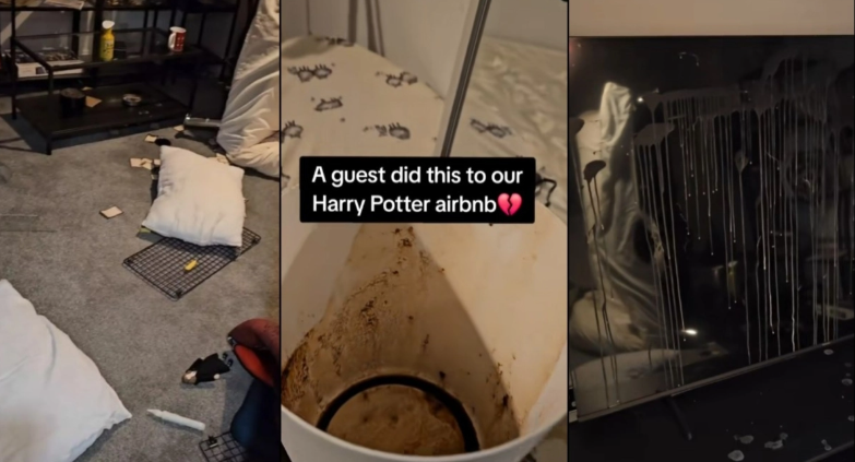 Η ιδιοκτήτρια του «Harry Potter Airbnb» αηδίασε με αυτά που άφησαν πίσω οι τελευταίοι επισκέπτες