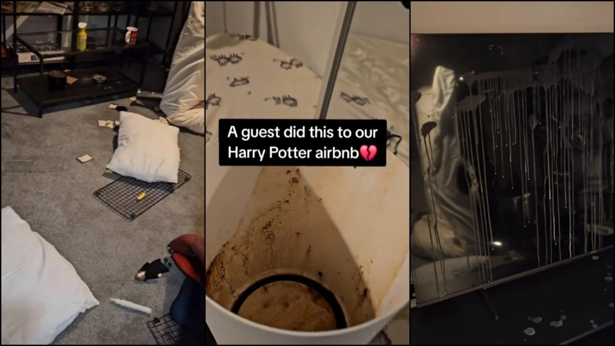 Η ιδιοκτήτρια του «Harry Potter Airbnb» αηδίασε με αυτά που άφησαν πίσω οι τελευταίοι επισκέπτες